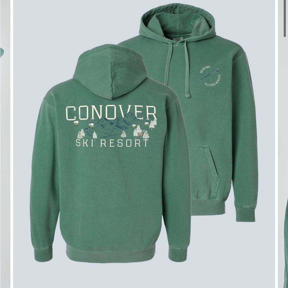 Sewing Down South Conover Ski Resort Sweatshirt